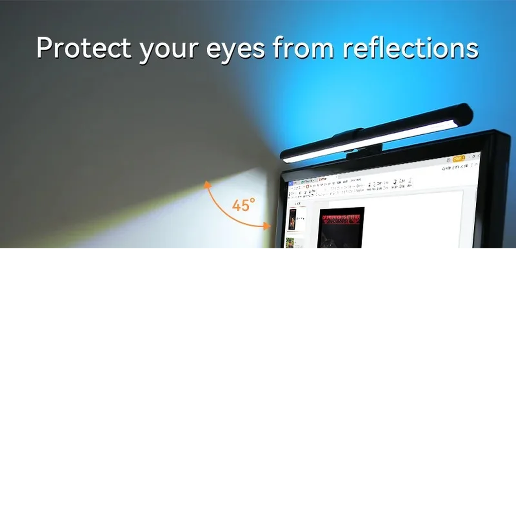  RGBA Monitor Light Bar (Curved/Straight)