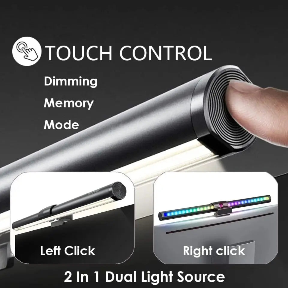  RGBA Monitor Light Bar (Curved/Straight)