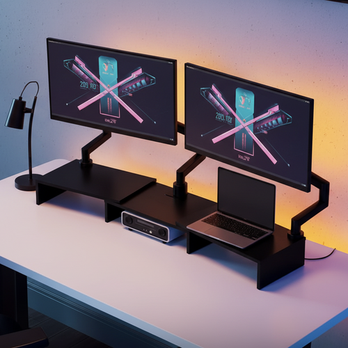 Triple Riser - Product Hero Isometric